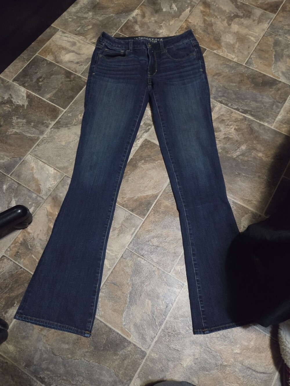 American Eagle Outfitters Dark Blue Bootcut Flare Jeans